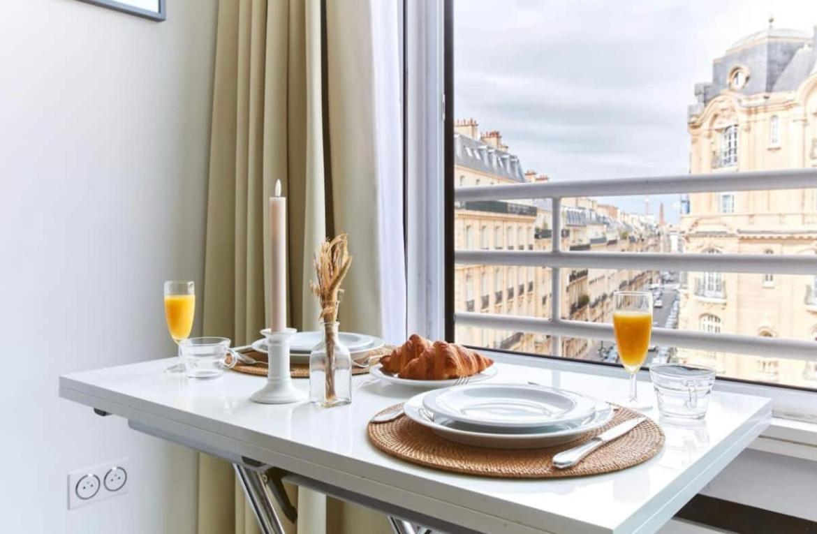 Modern 1Br By Parc Monceau Appartement Parijs Buitenkant foto
