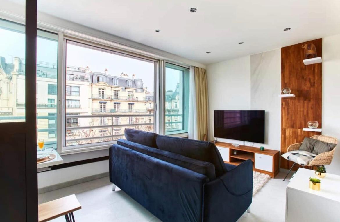 Modern 1Br By Parc Monceau Appartement Parijs Buitenkant foto